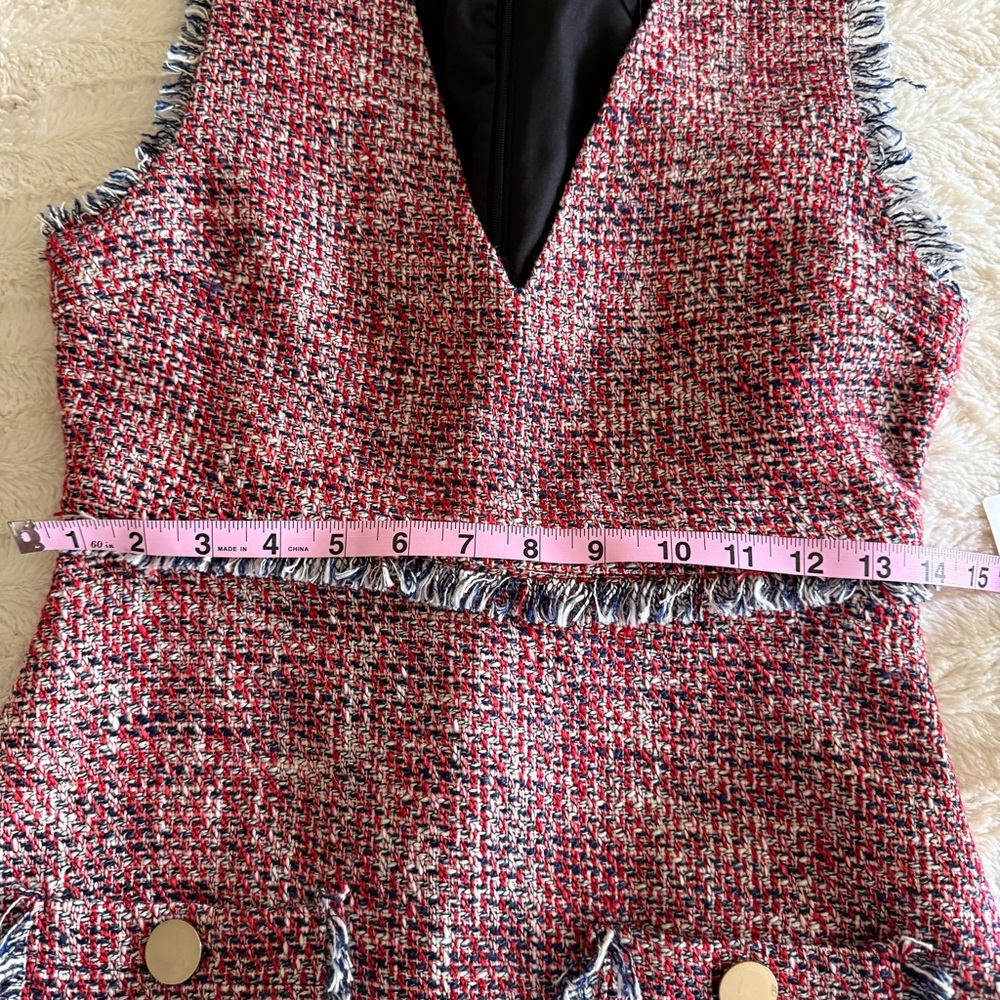 NWT Zara Tweed Mini Dress - Picture 9 of 9